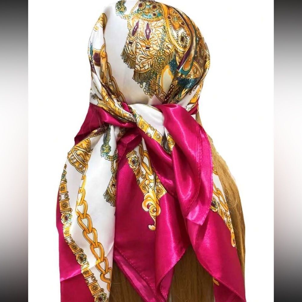 3for$20 1pc Women's Fashion Printed Twill Scarf Headscarf